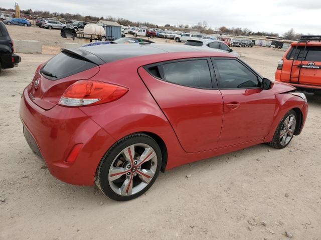  HYUNDAI VELOSTER 2017 Красный