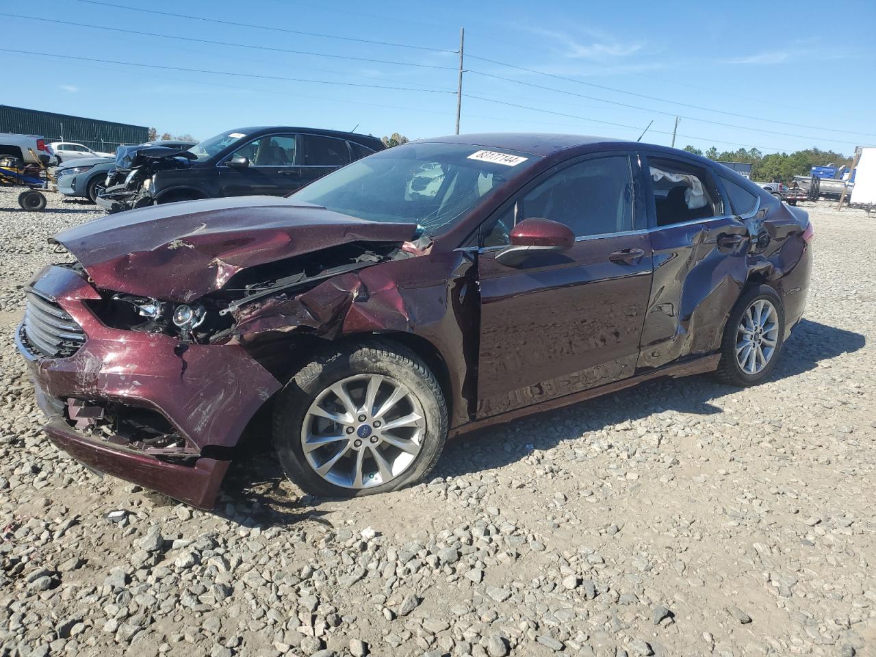 3FA6P0HDXHR270528 2017 FORD FUSION - Image 1