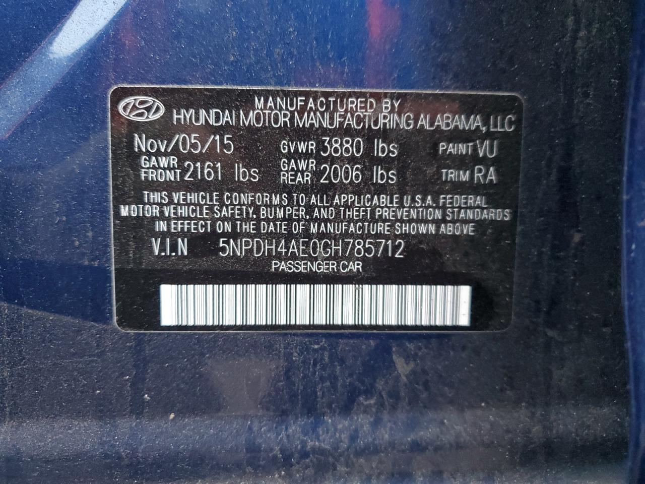 2016 Hyundai Elantra - Image 12