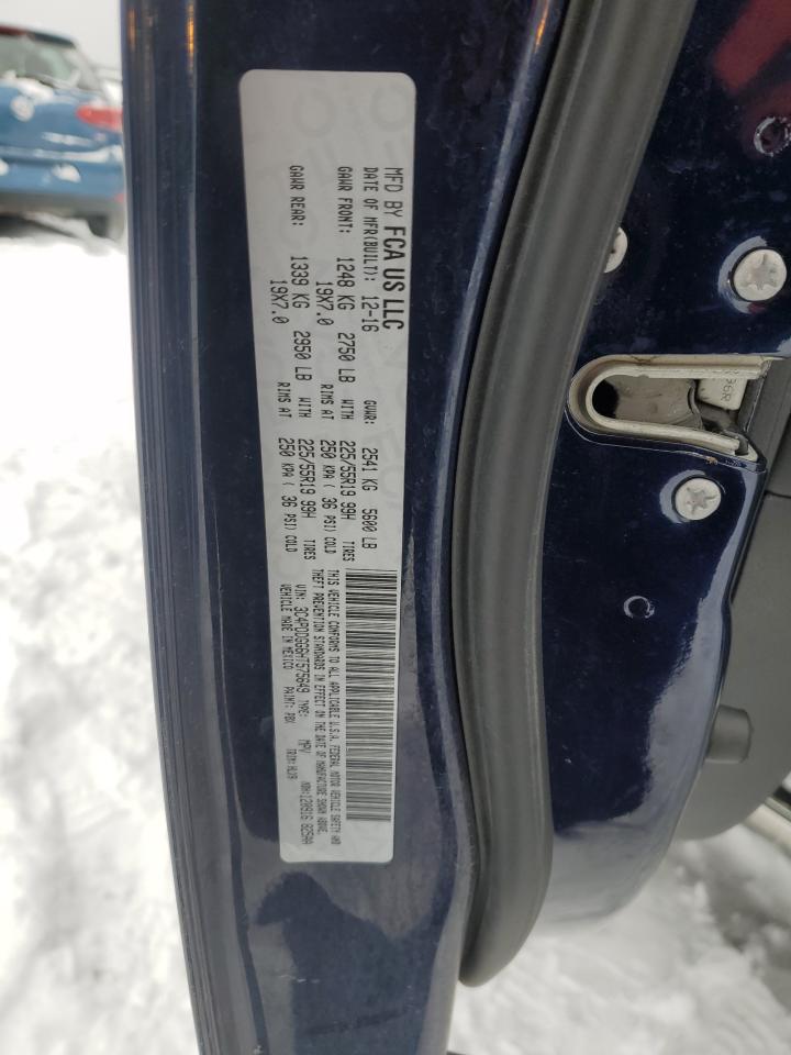 2017 Dodge Journey Crossroad VIN: 3C4PDDGG6HT575649 Lot: 84096234