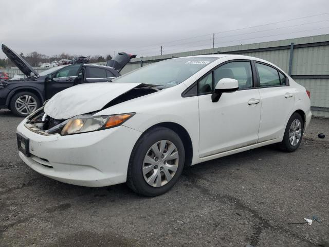  HONDA CIVIC 2012 White