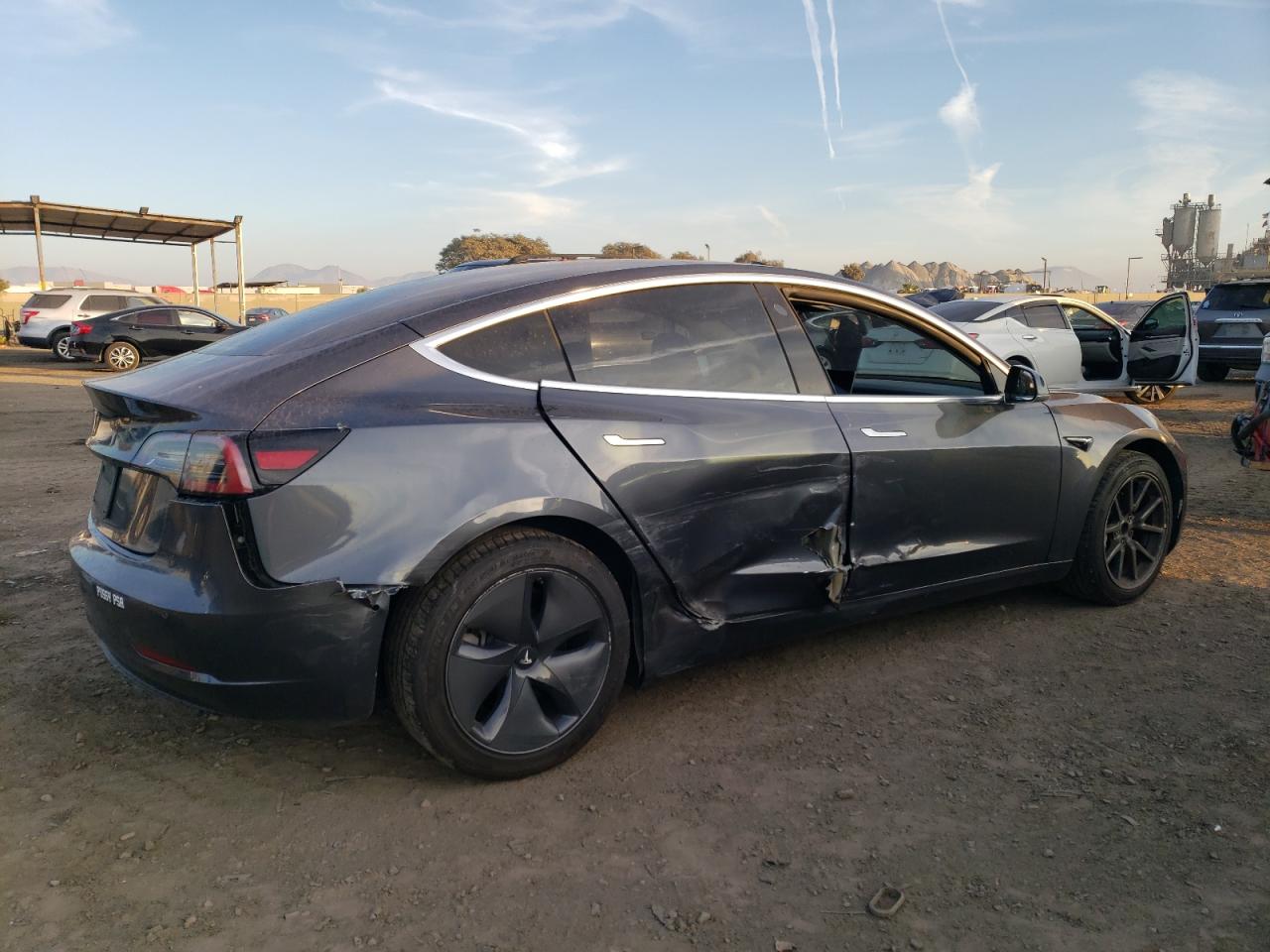 VIN 5YJ3E1EA9LF798977 2020 TESLA MODEL 3 no.3