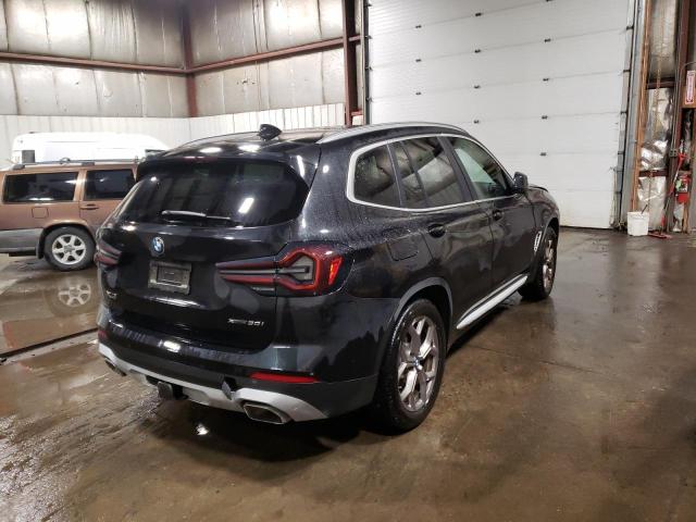  BMW X3 2024 Черный