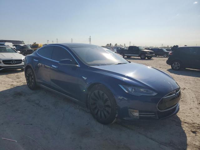 Хетчбеки TESLA MODEL S 2015 Синій