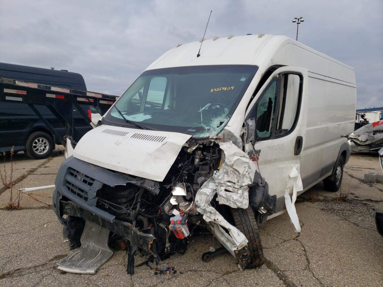 2017 Ram Promaster 2500 2500 High продається в Woodhaven, MI - Front End