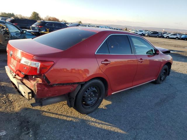  TOYOTA CAMRY 2012 Czerwony