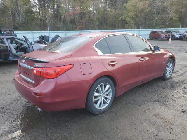  INFINITI Q50 2016 Червоний