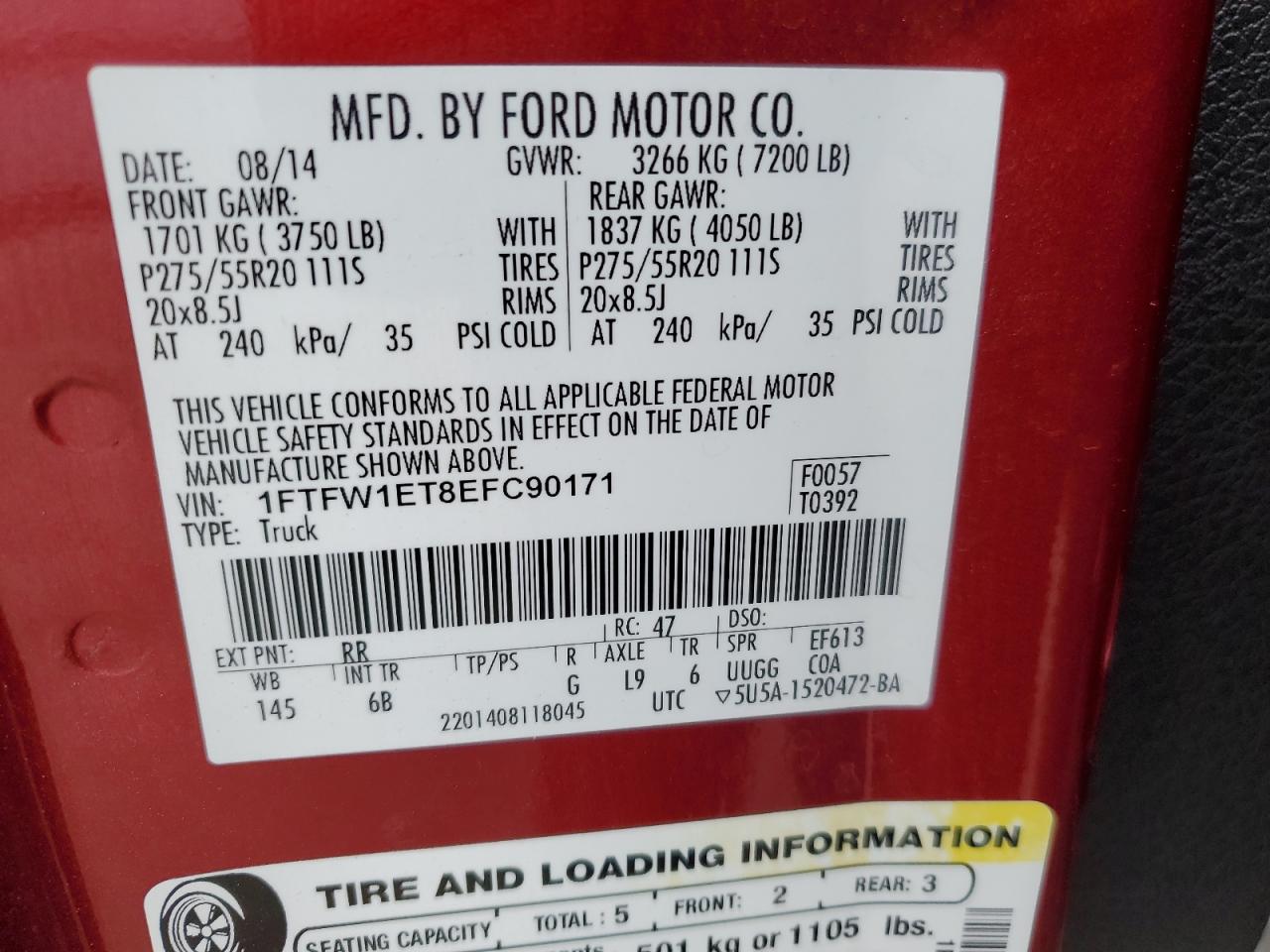 2014 Ford F-150 - Image 12