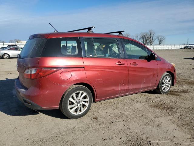  MAZDA 5 2013 Червоний