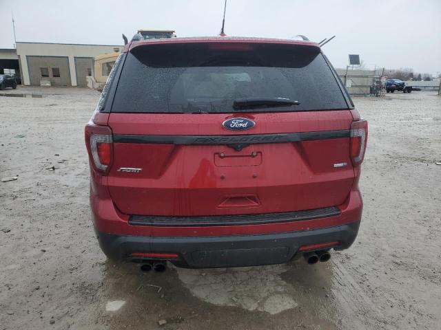  FORD EXPLORER 2018 Бургунди