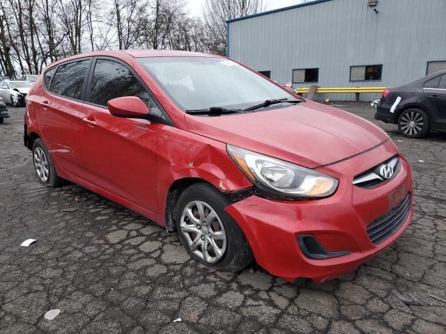  HYUNDAI ACCENT 2012 Red