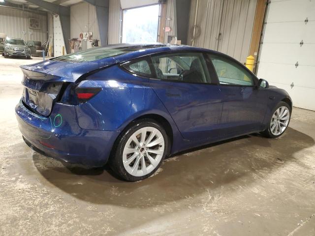  TESLA MODEL 3 2022 Синий