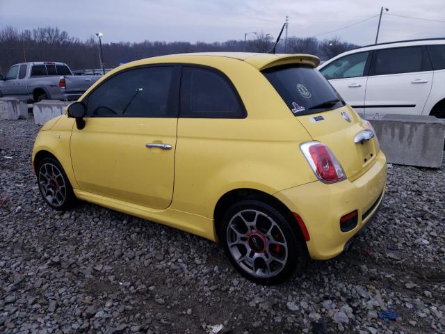  FIAT 500 2012 Żółty