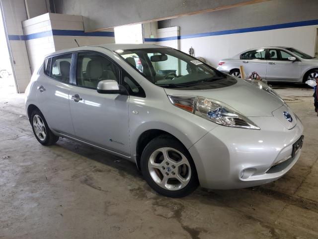 Hatchbacks NISSAN LEAF 2012 Srebrny