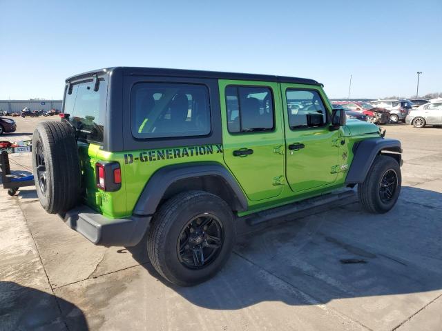  JEEP WRANGLER 2018 Зелений