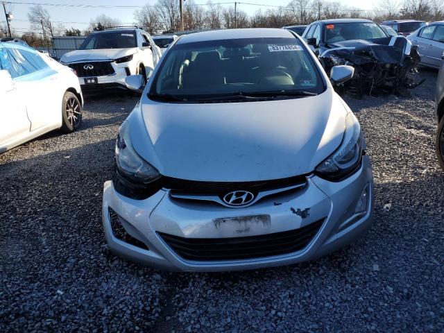 Седаны HYUNDAI ELANTRA 2015 Серебристый