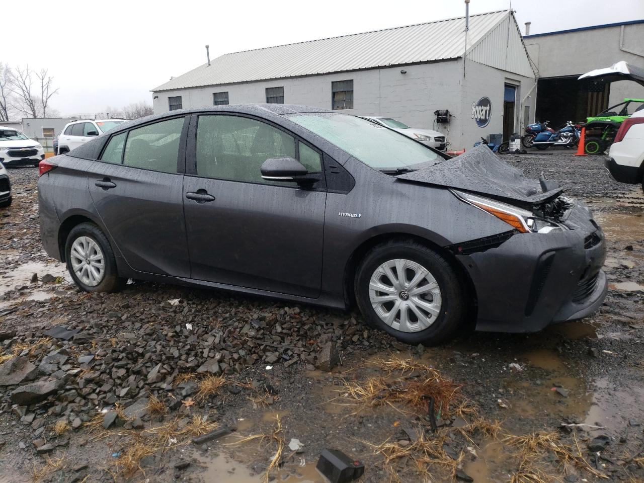 VIN JTDKARFU8K3075907 2019 TOYOTA PRIUS no.4