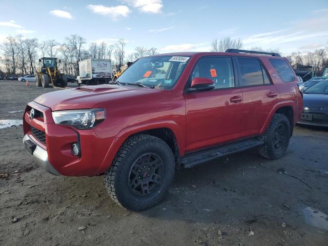  TOYOTA 4RUNNER 2019 Czerwony