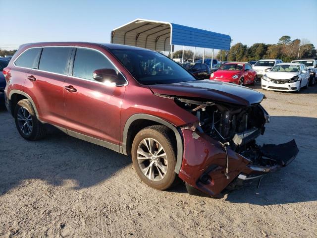  TOYOTA HIGHLANDER 2019 Бургунди