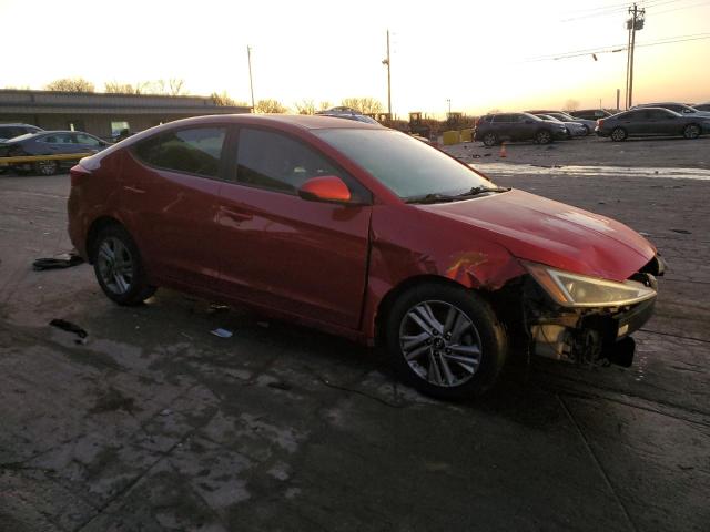  HYUNDAI ELANTRA 2020 Red