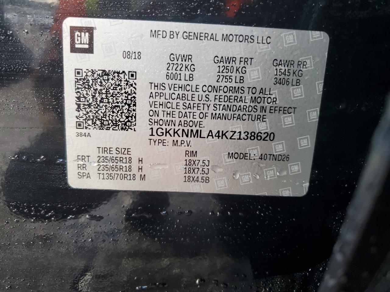 2019 GMC Acadia - Image 13