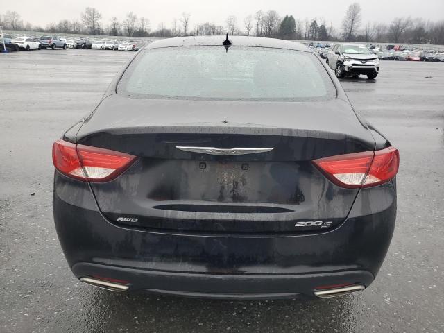 Седани CHRYSLER 200 2016 Чорний