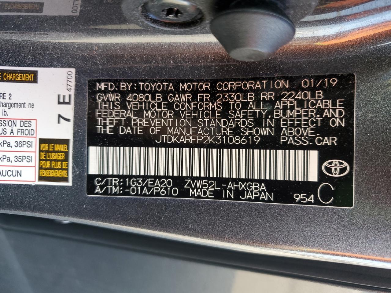 2019 Toyota Prius - Image 14