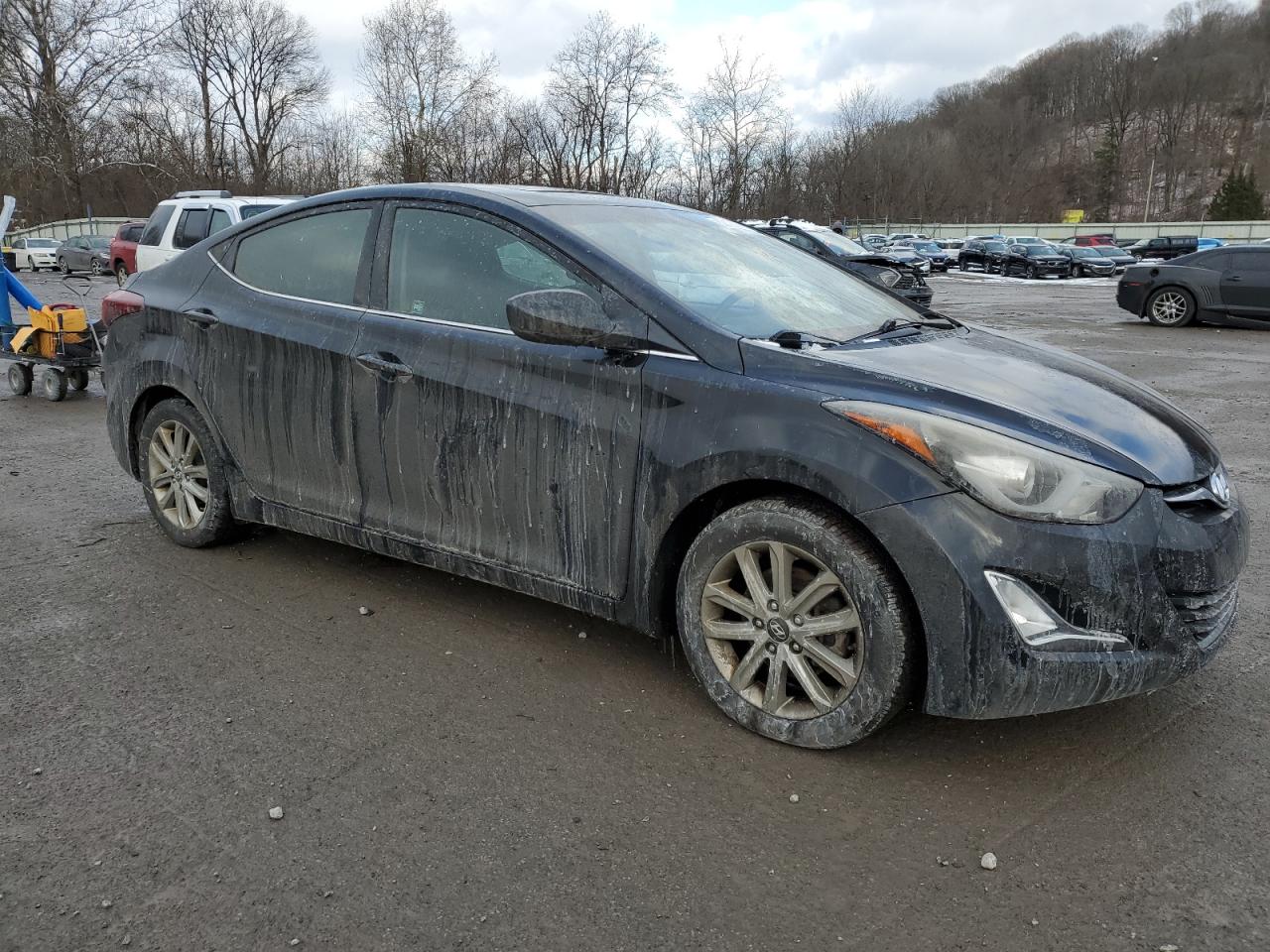 VIN KMHDH4AE0FU298557 2015 HYUNDAI ELANTRA no.4