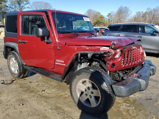  JEEP WRANGLER 2012 Red