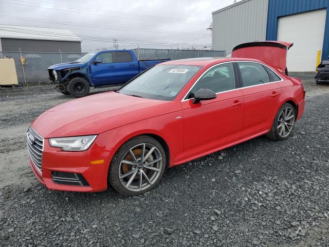 Sedans AUDI A4 2017 Czerwony