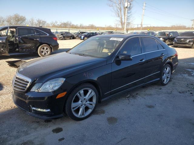  MERCEDES-BENZ E-CLASS 2013 Czarny