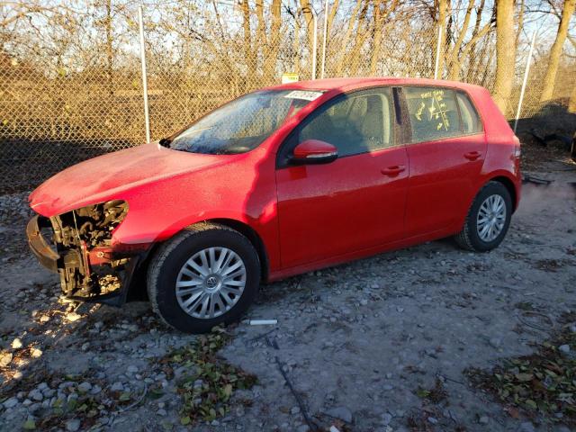  VOLKSWAGEN GOLF 2013 Czerwony