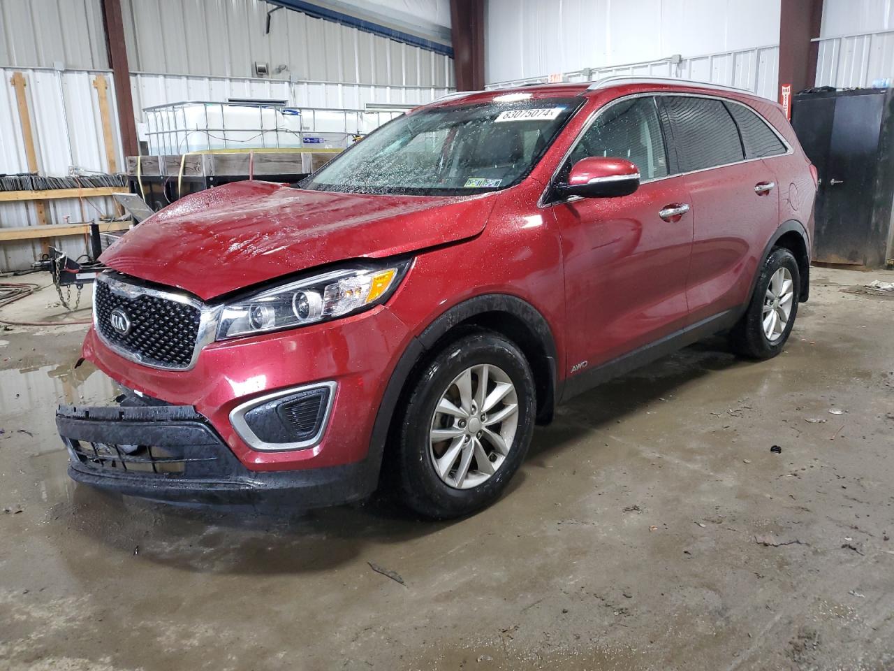 2016 Kia Sorento Lx red null gas 5XYPGDA38GG094286 photo #1