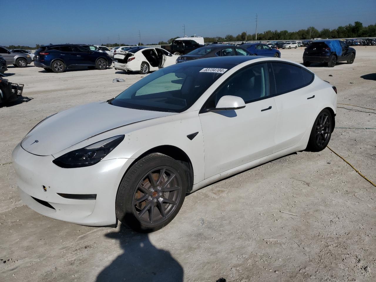 VIN 5YJ3E1EB2NF103928 2022 TESLA MODEL 3 no.1