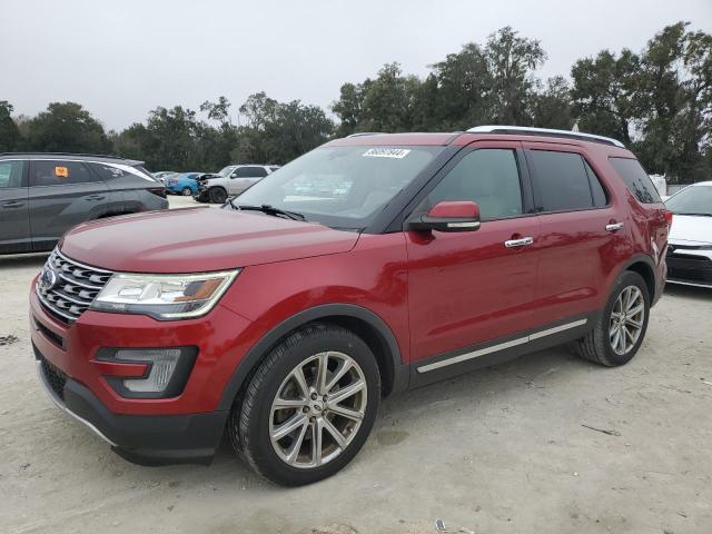  FORD EXPLORER 2017 Red