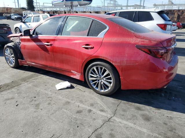  INFINITI Q50 2023 Burgundy