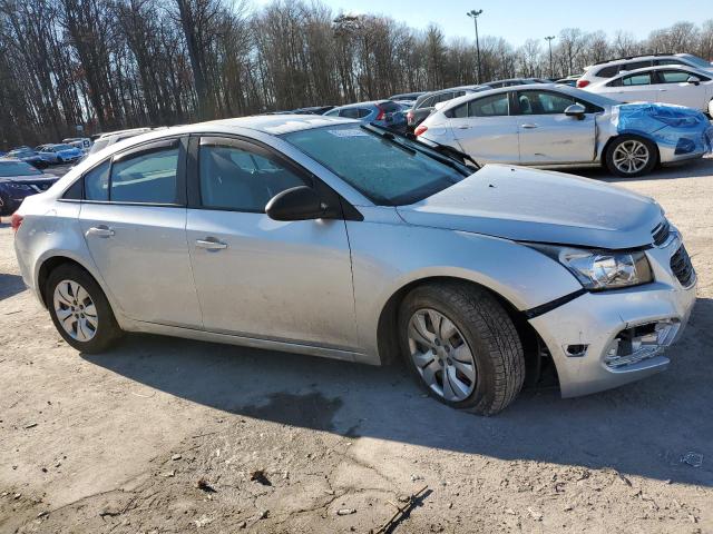  CHEVROLET CRUZE 2015 Silver