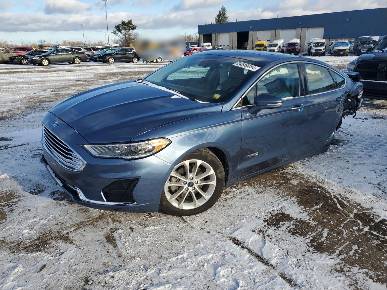 VIN 3FA6P0MUXKR167624 2019 FORD FUSION no.1