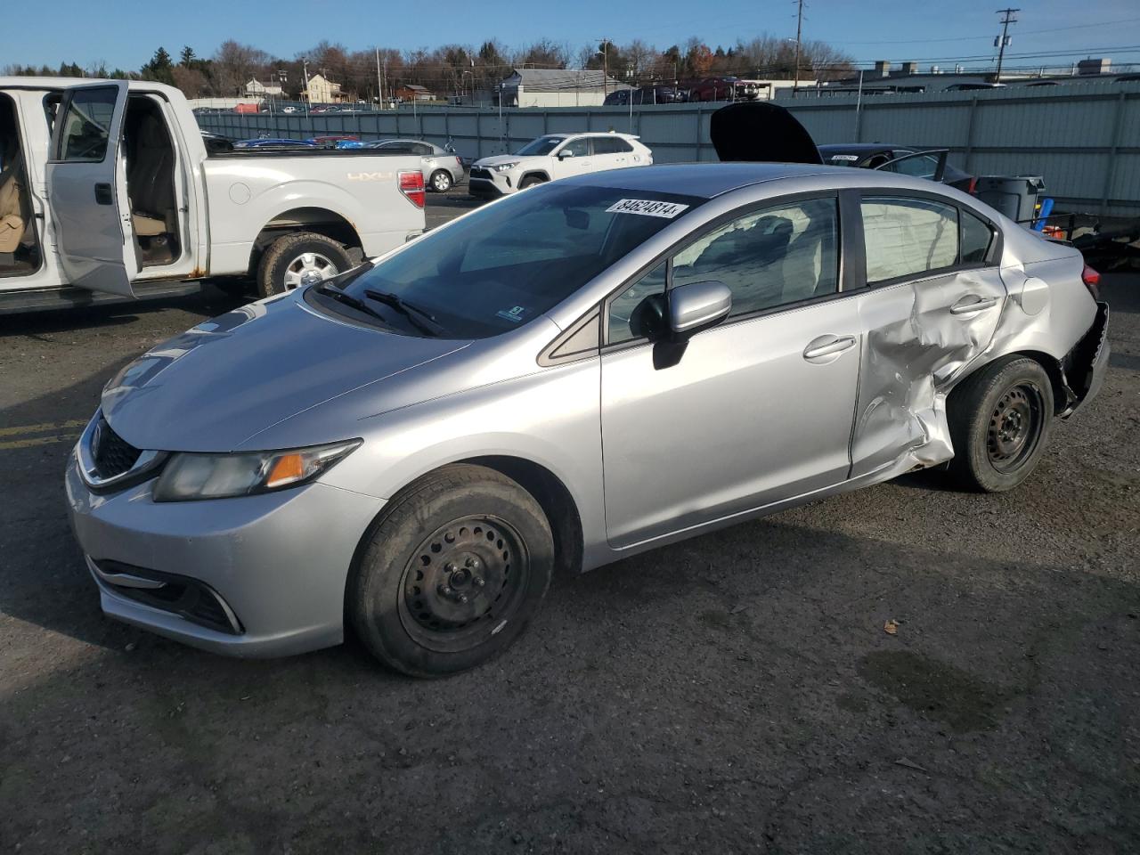 VIN 19XFB2F53EE235395 2014 HONDA CIVIC no.1