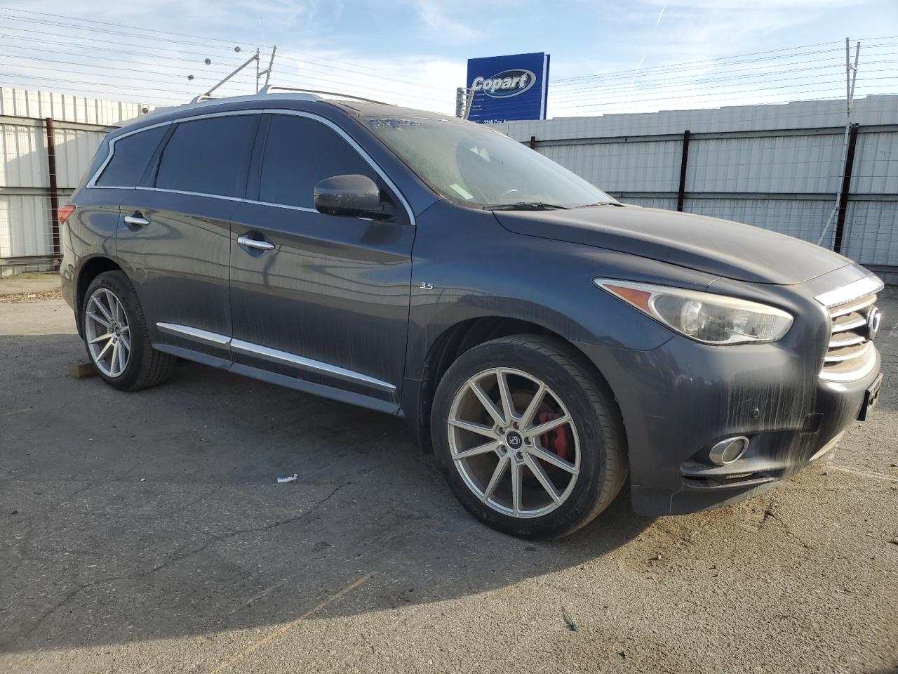 VIN 5N1AL0MM4EC513021 2014 INFINITI QX60 no.4