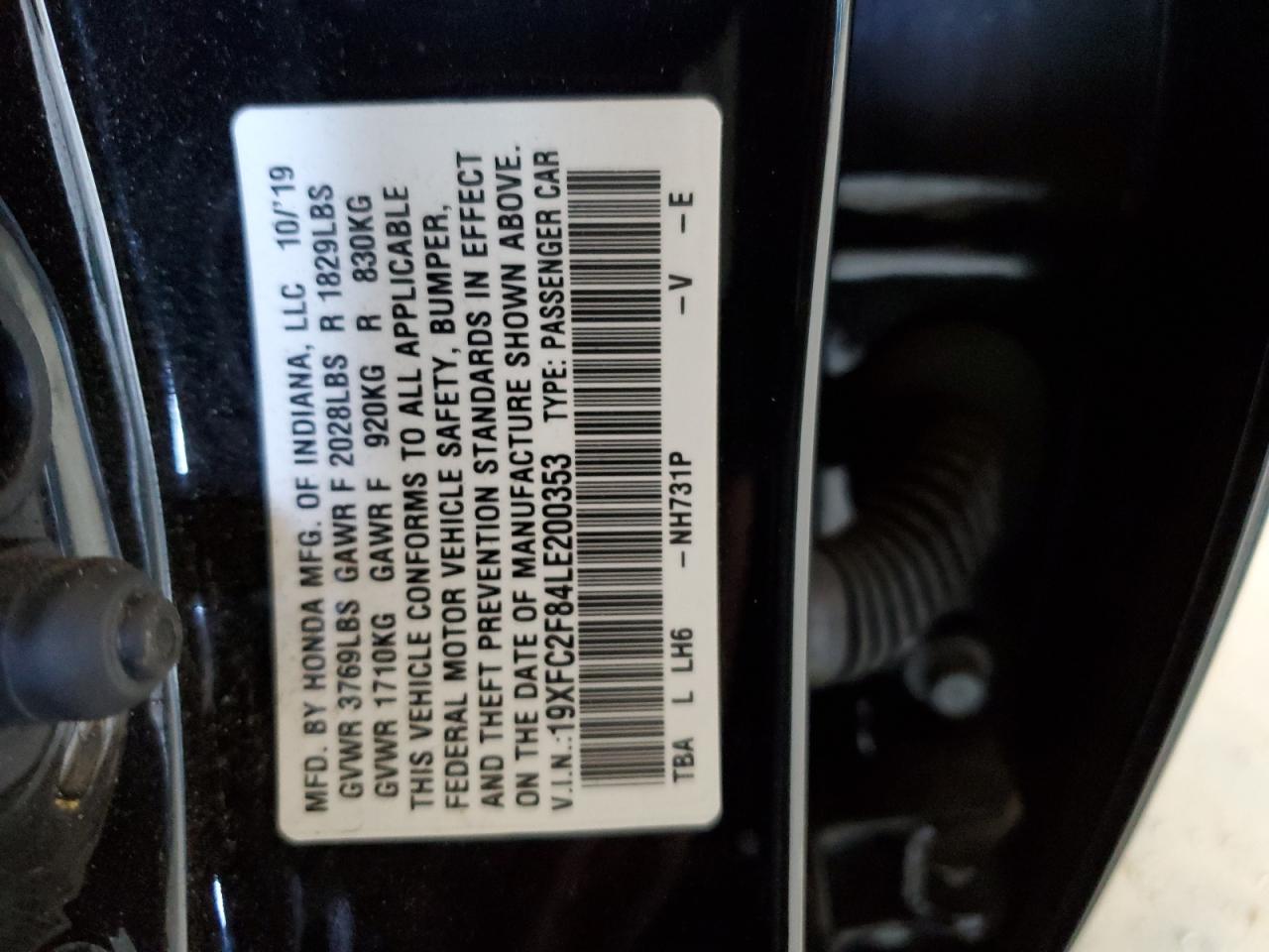 2020 Honda Civic - Image 12