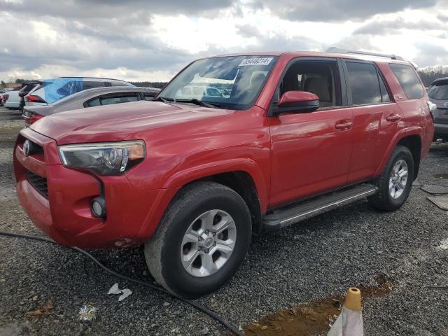  TOYOTA 4RUNNER 2015 Czerwony