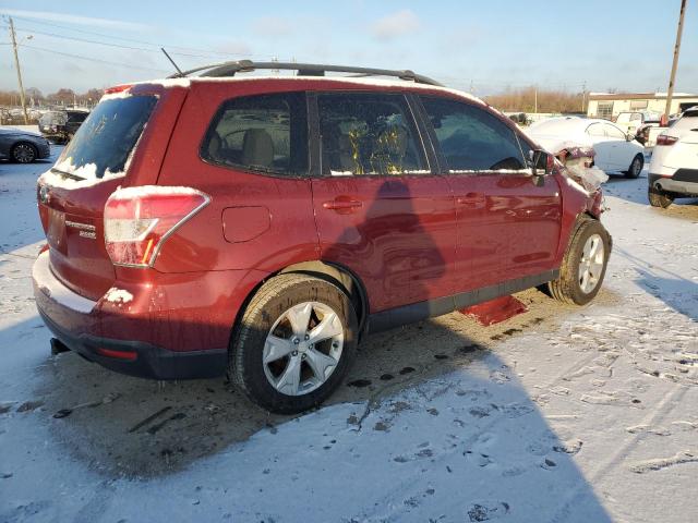  SUBARU FORESTER 2015 Красный