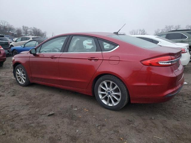  FORD FUSION 2017 Czerwony