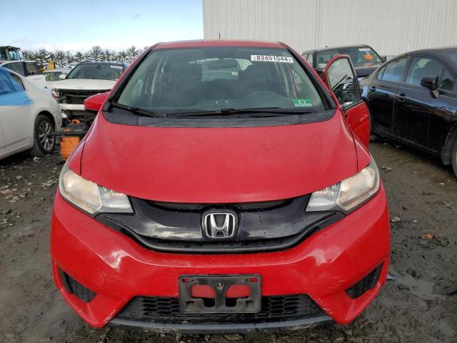  HONDA FIT 2016 Червоний