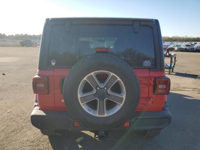  JEEP WRANGLER 2018 Czerwony