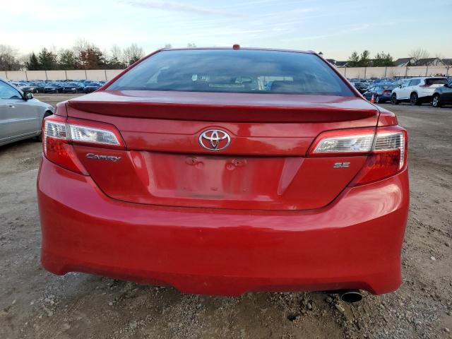  TOYOTA CAMRY 2012 Красный