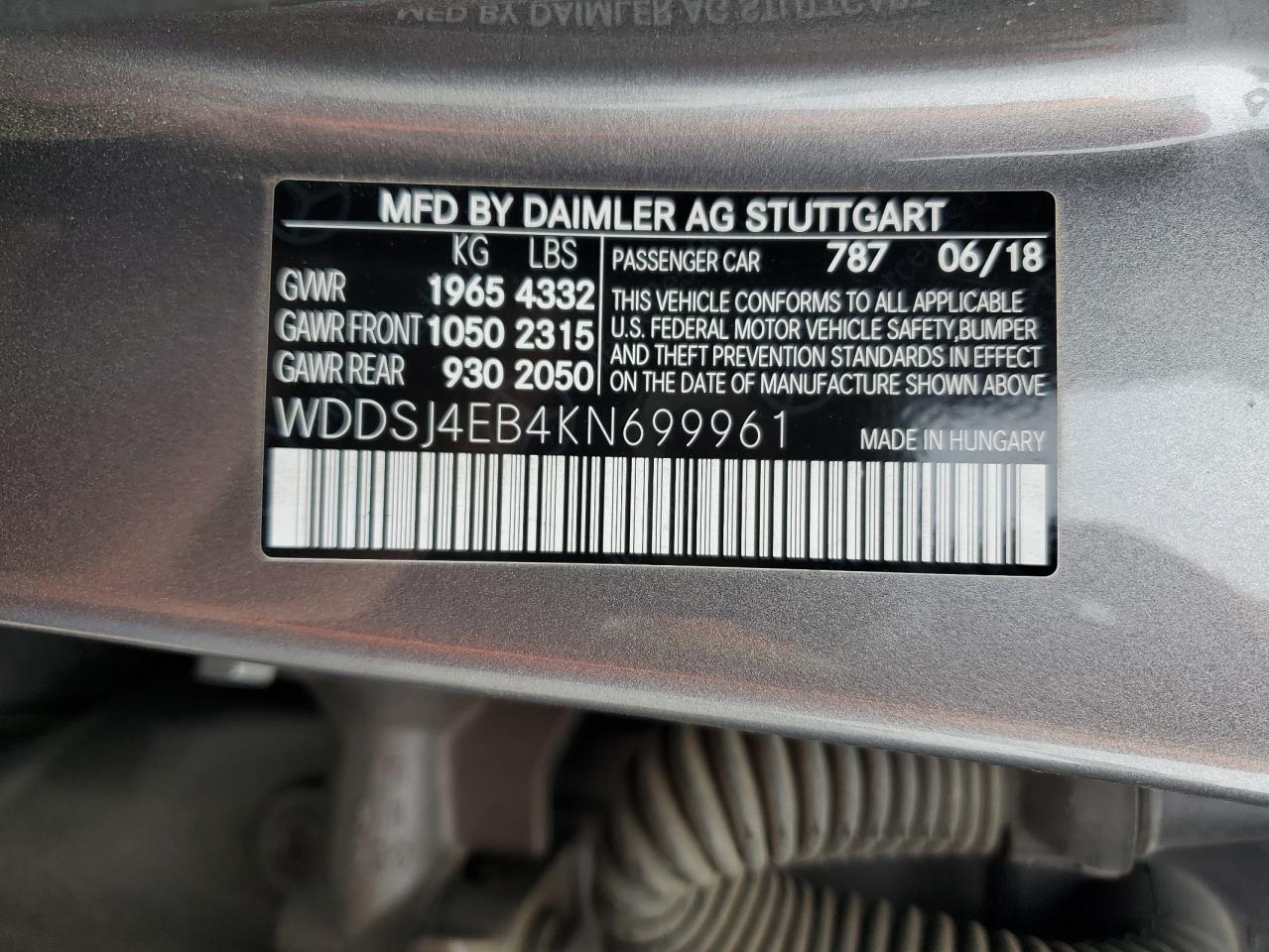 2019 Mercedes-Benz CLA-klasse - Image 14