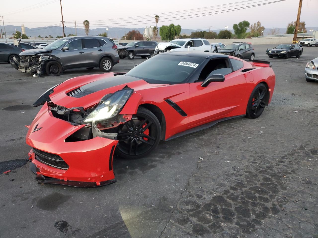 VIN 1G1YB2D75H5114986 2017 CHEVROLET CORVETTE no.1