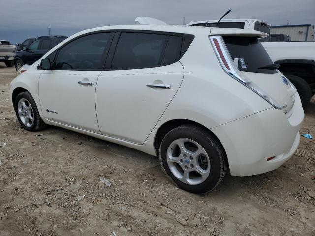  NISSAN LEAF 2014 Белый